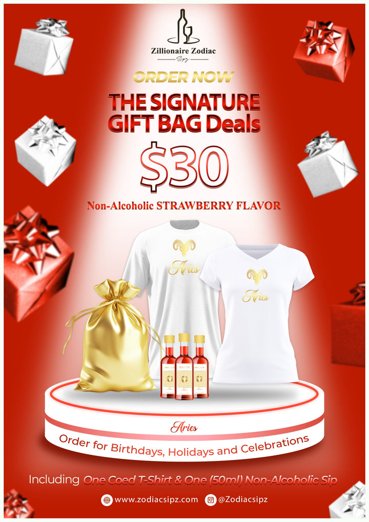 Aries Signature Gift Bags (Non Alcoholic)